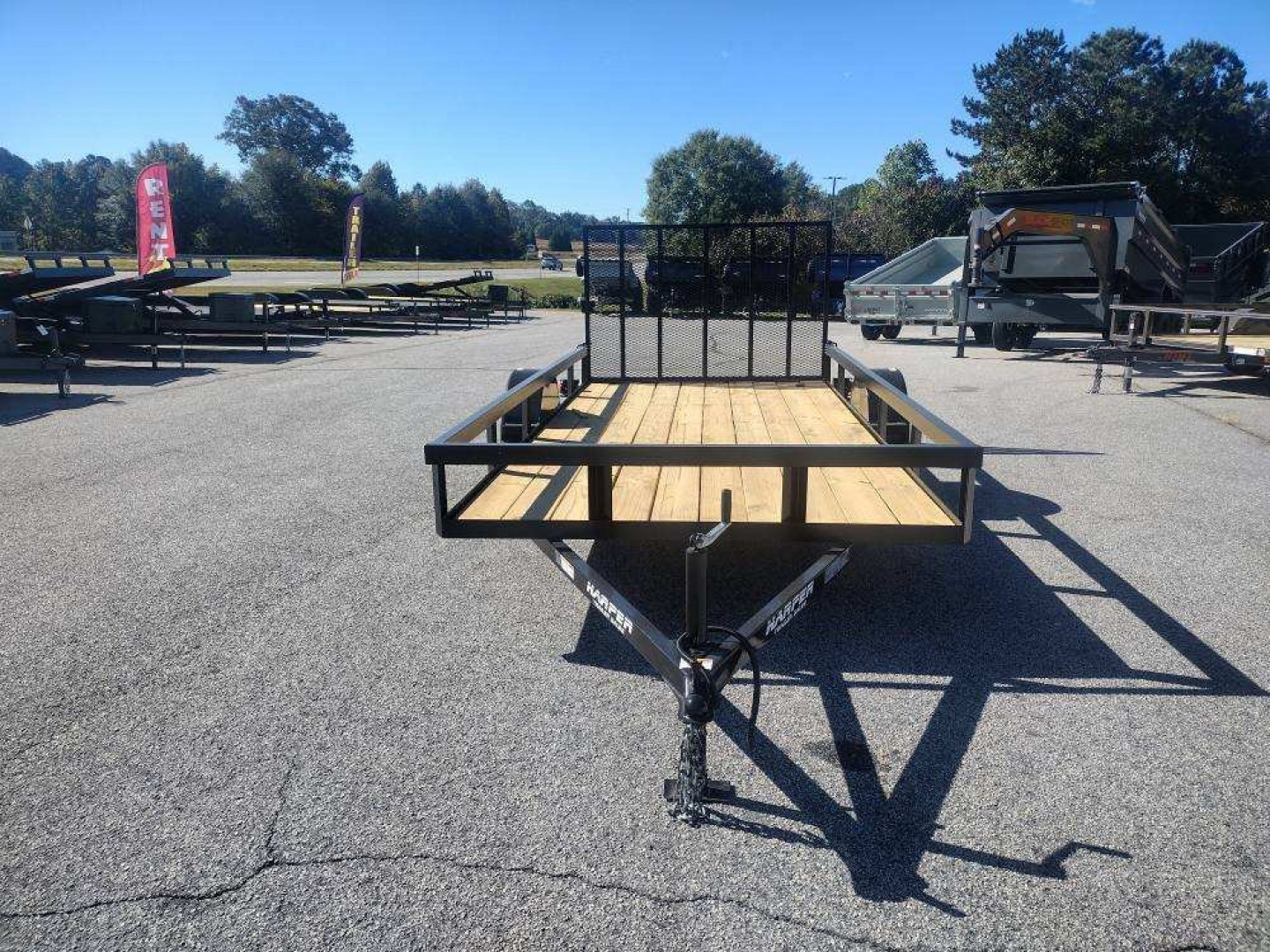 New 2025 6.5X14 SINGLE AXLE UTILITY TRAILER