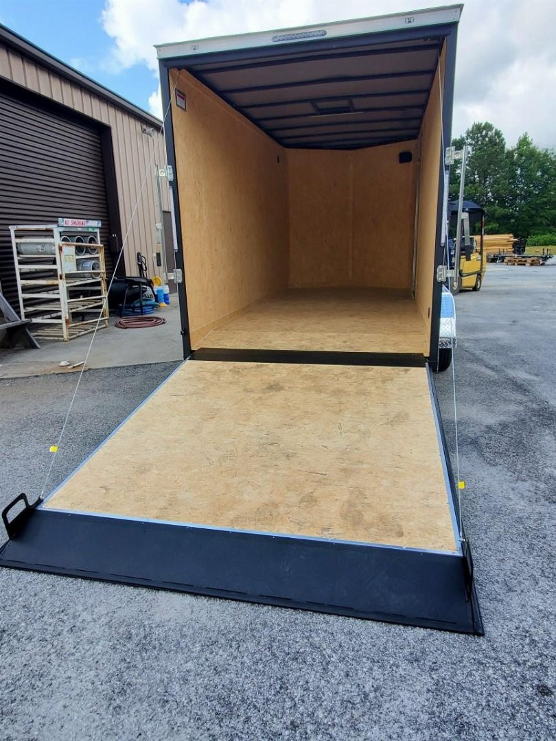 New 2025 COVERED WAGON 7X16 TANDEM AXLE ENCLOSED TRAILER