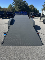 New **ON SALE**2025 7x20 10K HYDRAULIC TILT STEEL FLOOR CAR HAULER