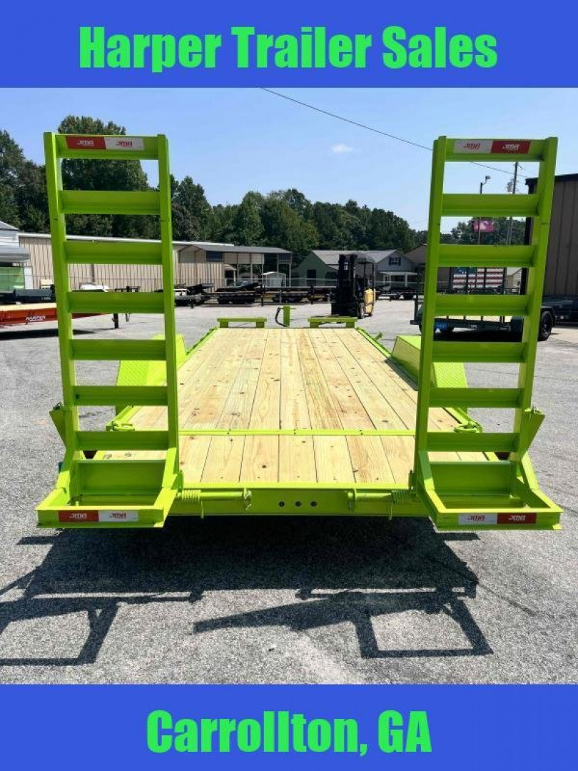 New 2024 82X20 14K EQUIPMENT HAULER WITH CHAIN MESH BOX AND RUB RAIL