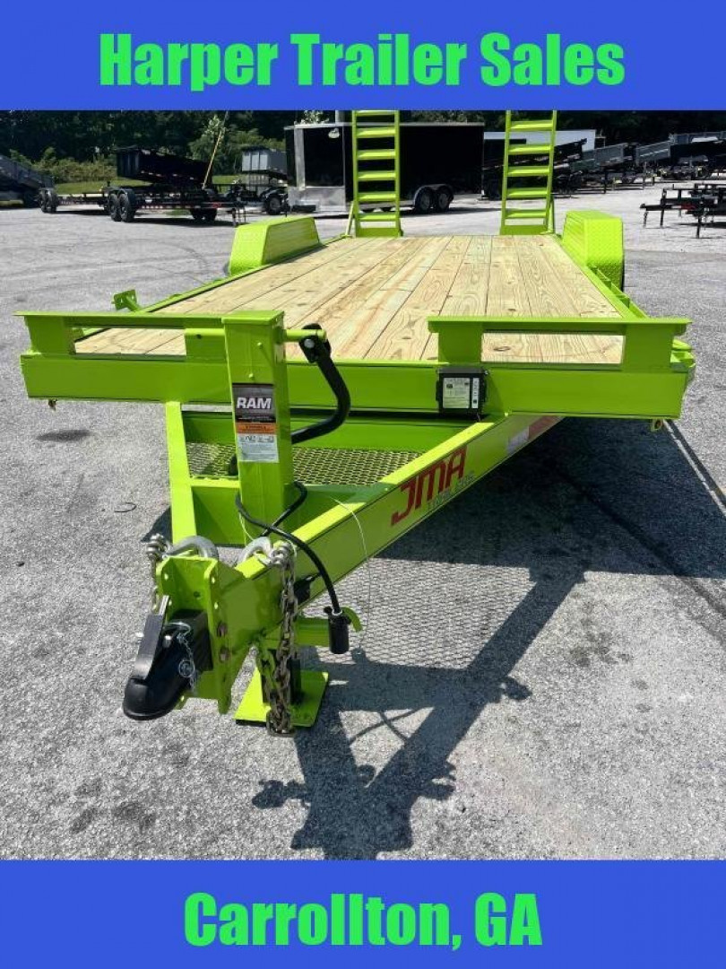 New 2024 82X20 14K EQUIPMENT HAULER WITH CHAIN MESH BOX AND RUB RAIL