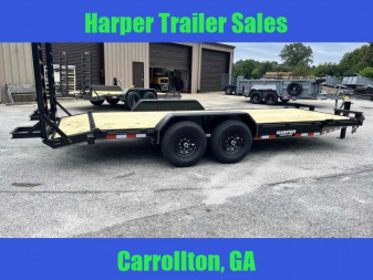 New 2024 82X20 14K EQUIPMENT HAULER WITH CHAIN MESH BOX AND RUB RAIL
