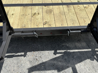 New 2024 82X24 14K EQUIPMENT HAULER WITH MESH CHAIN BOX AND RUB RAIL