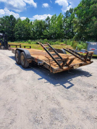Used USED 2022 MAXBUILT 82X20 14K EQUIPMENT HAULER ($250 DOWN WITH RTO CONTRACT)