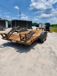 Used USED 2022 MAXBUILT 82X20 14K EQUIPMENT HAULER ($250 DOWN WITH RTO CONTRACT)
