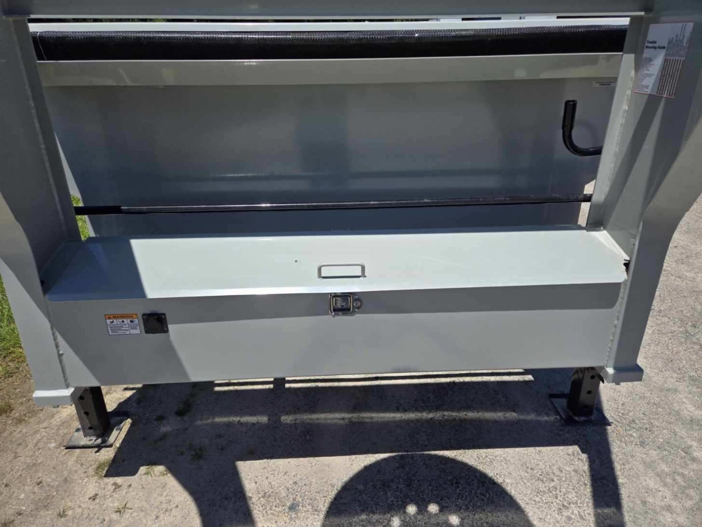 New 2024 BUCKSHOT 7X14 14K GOOSENECK DUMP TRAILER 3' WALLS WITH SPARE TIRE