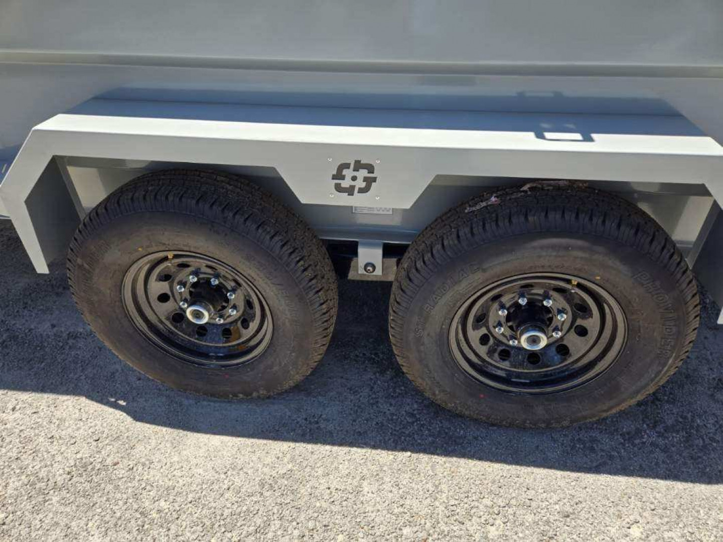 New 2024 BUCKSHOT 7X14 14K GOOSENECK DUMP TRAILER 3' WALLS WITH SPARE TIRE