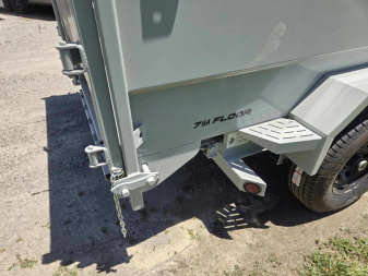 New 2024 BUCKSHOT 7X14 14K GOOSENECK DUMP TRAILER 3' WALLS WITH SPARE TIRE