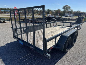 New 2024 GPS 7X14 TANDEM AXLE UTILITY TRAILER