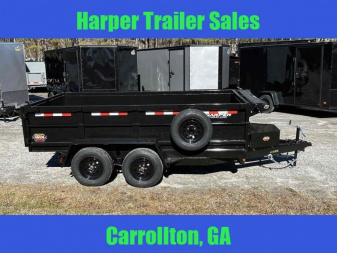 New 2024 PROSPECTOR 7K 6X12 DUMP TRAILER 2' WALLS