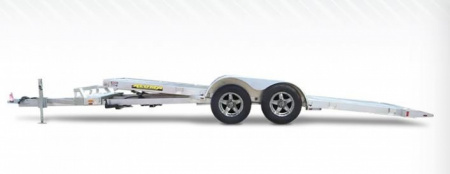 New 2025 ALUMA 8218H-TILT-TA-EL-RTD Utility Trailer
