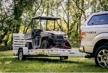 New 2025 ALUMA 7814S-BT Utility Trailer (6'6" x 14'2")