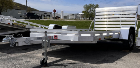 New 2025 Aluma 7712H-S-TG Utility Trailer (6'6" x 11'10")