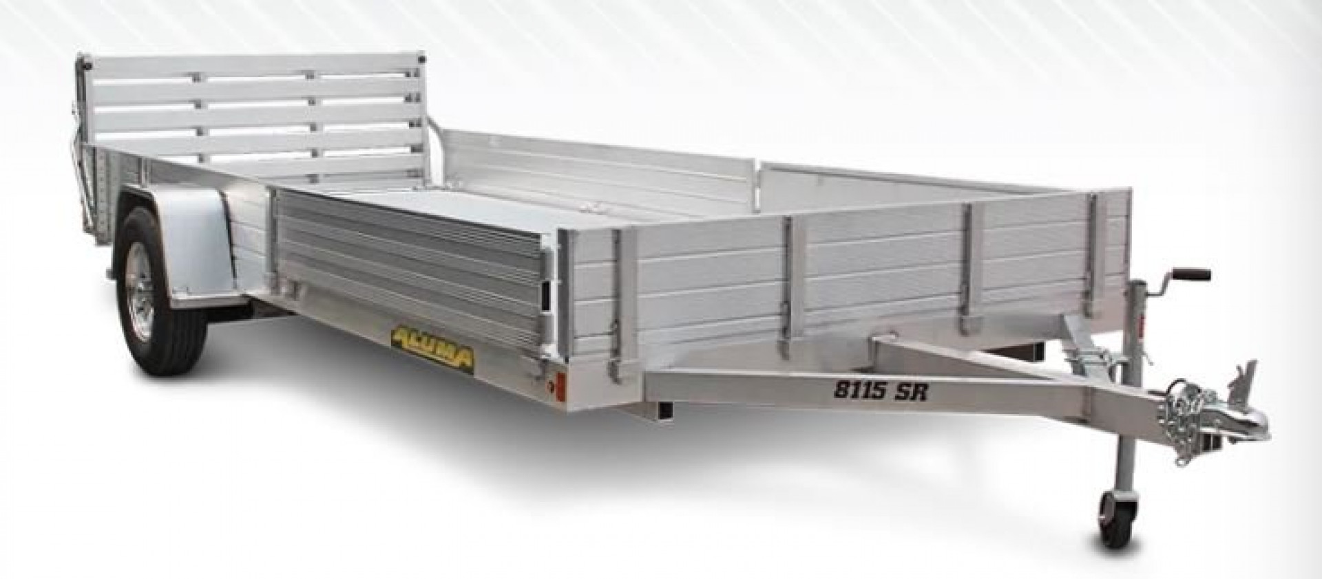 New 2024 Aluma 8114S Utility Trailer (6'6" X 14'4')