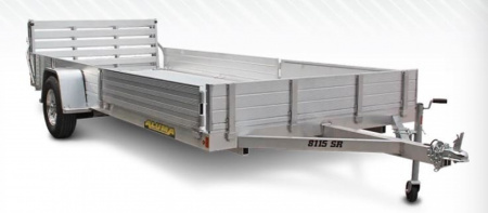 New 2024 Aluma 8114S Utility Trailer (6'6  X 14'4')