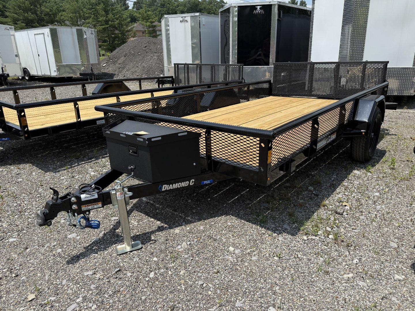 New 2025 Diamond C Trailers PSA 135 12X77 Utility Trailer
