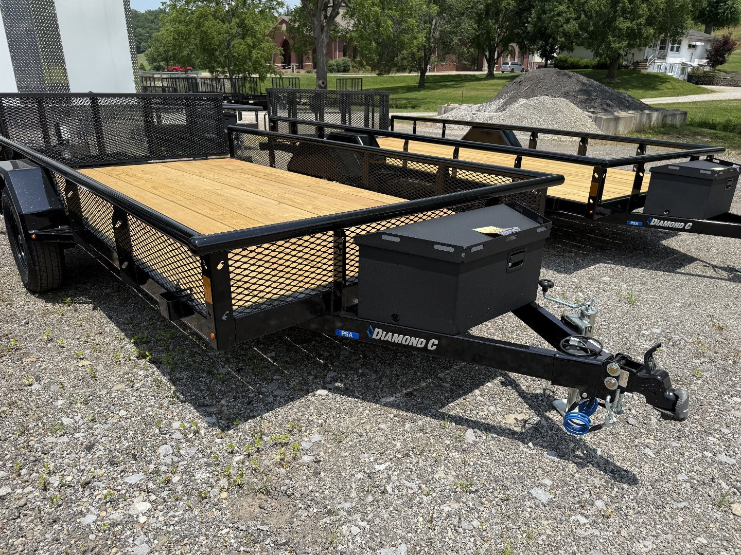 New 2025 Diamond C Trailers PSA 135 12X77 Utility Trailer