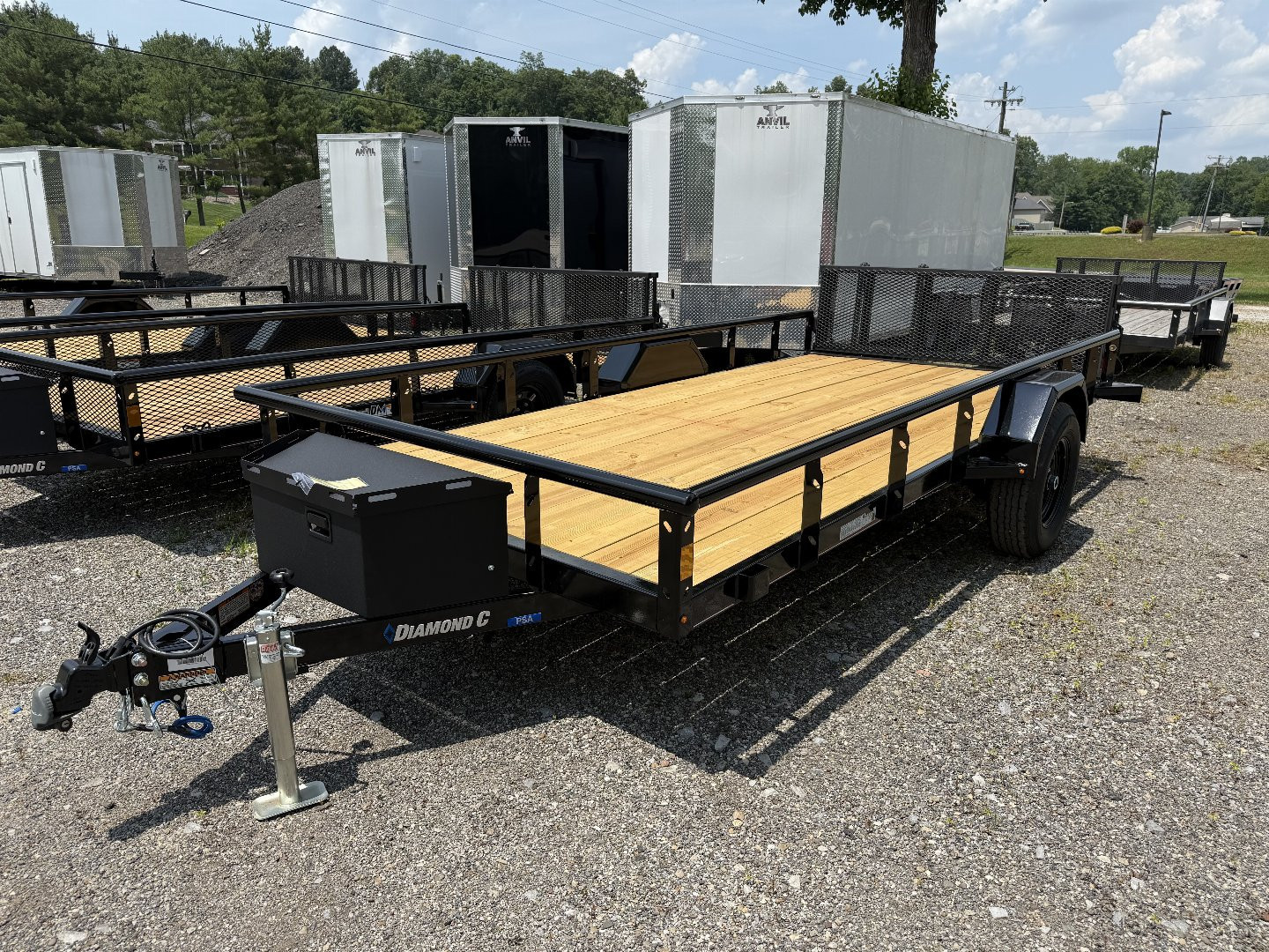 New 2025 Diamond C Trailers PSA 206 14X77 Utility Trailer