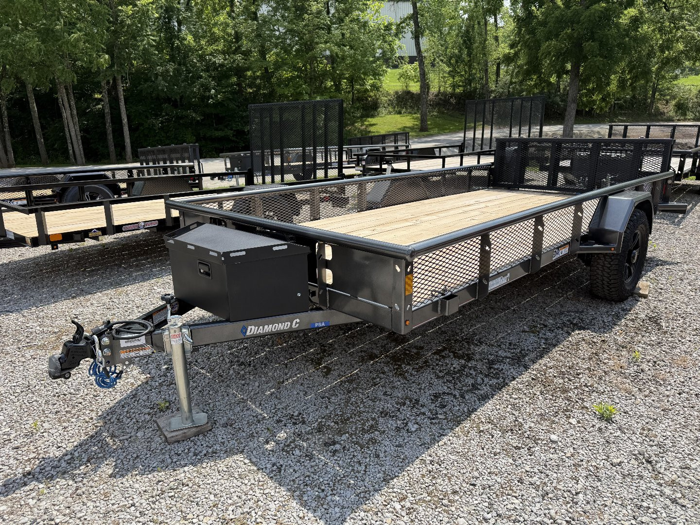 New 2025 Diamond C Trailers PSA 106 14X77 Utility Trailer