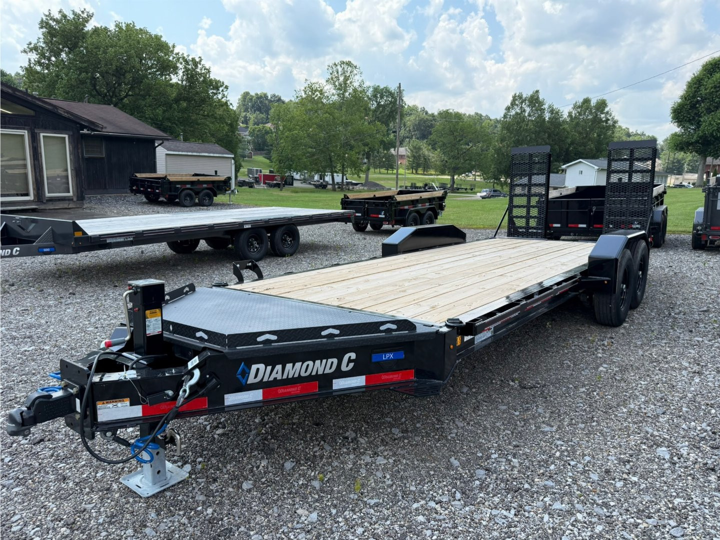 New 2025 Diamond C Trailers LPX 207 20X82 Equipment Trailer