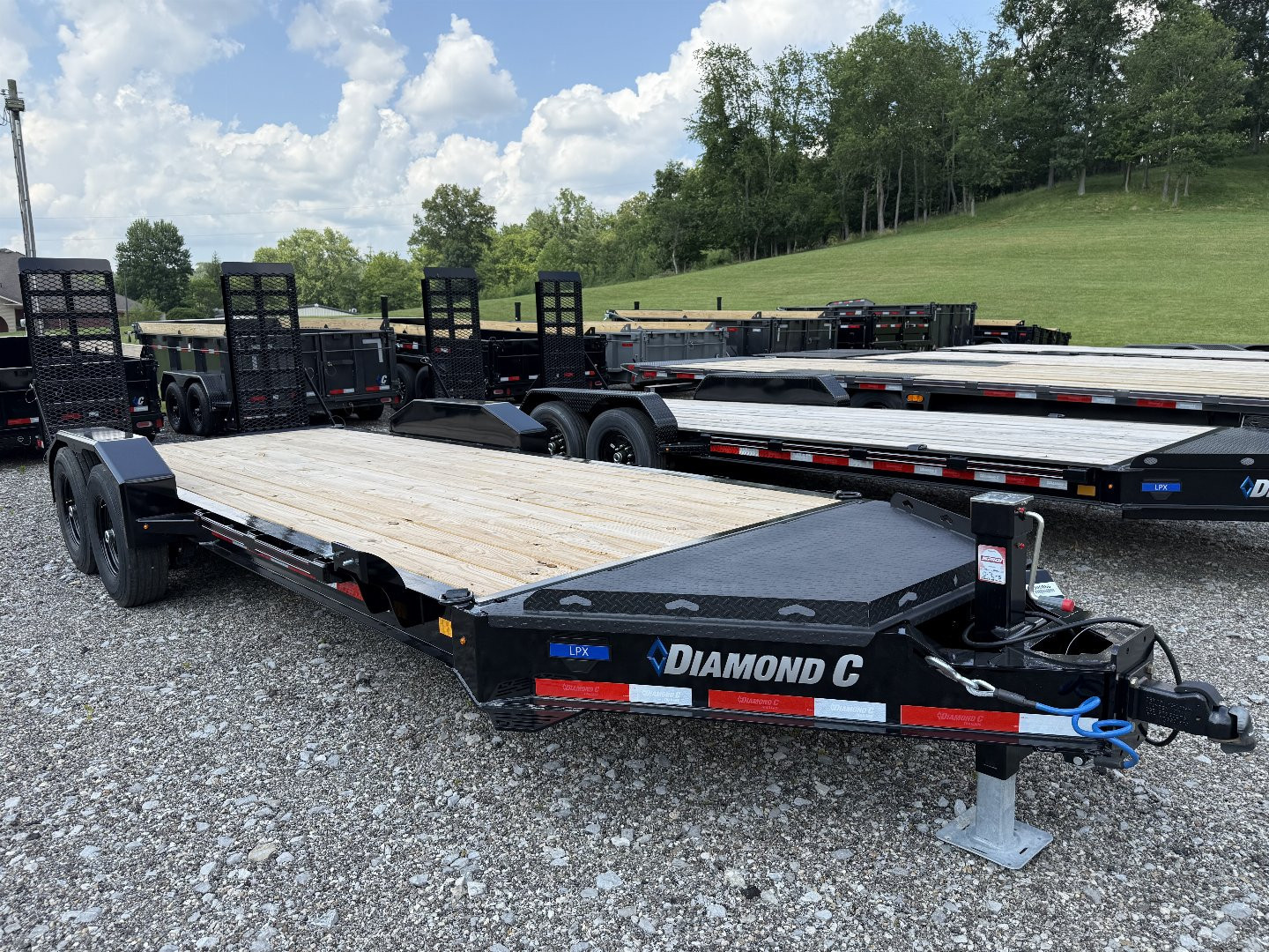 New 2025 Diamond C Trailers LPX 207 20X82 Equipment Trailer