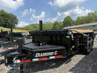 New 2025 Diamond C Trailers LPT 207 14X82 Dump Trailer **Pacesetter Edition**