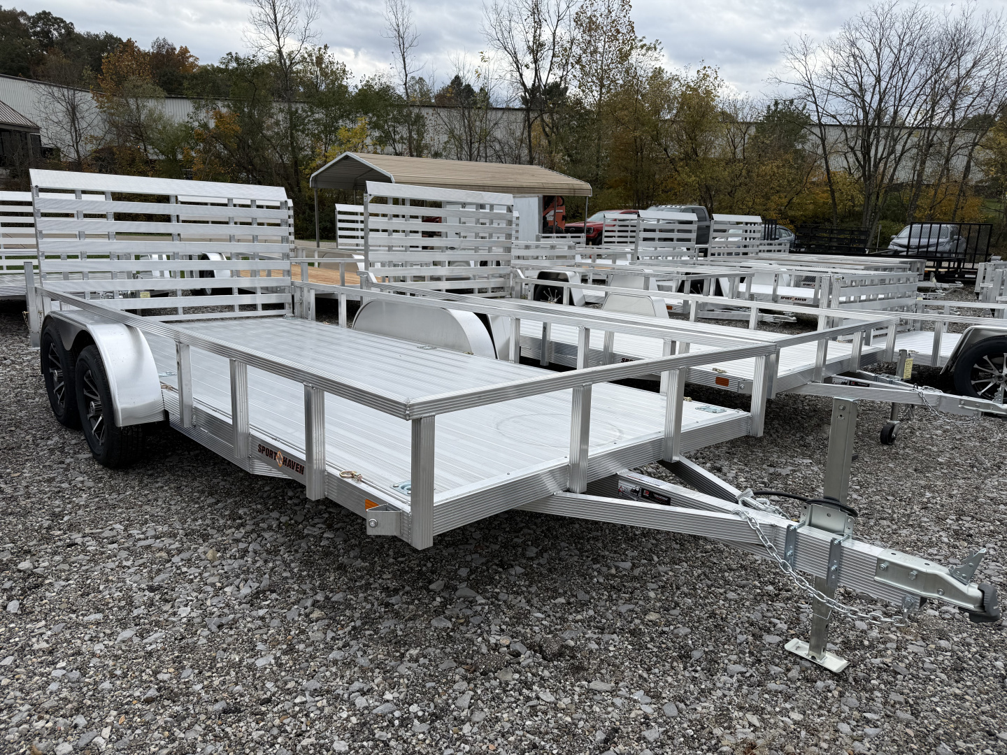 New 2026 Sport Haven AUT716TD-HD Utility Trailer