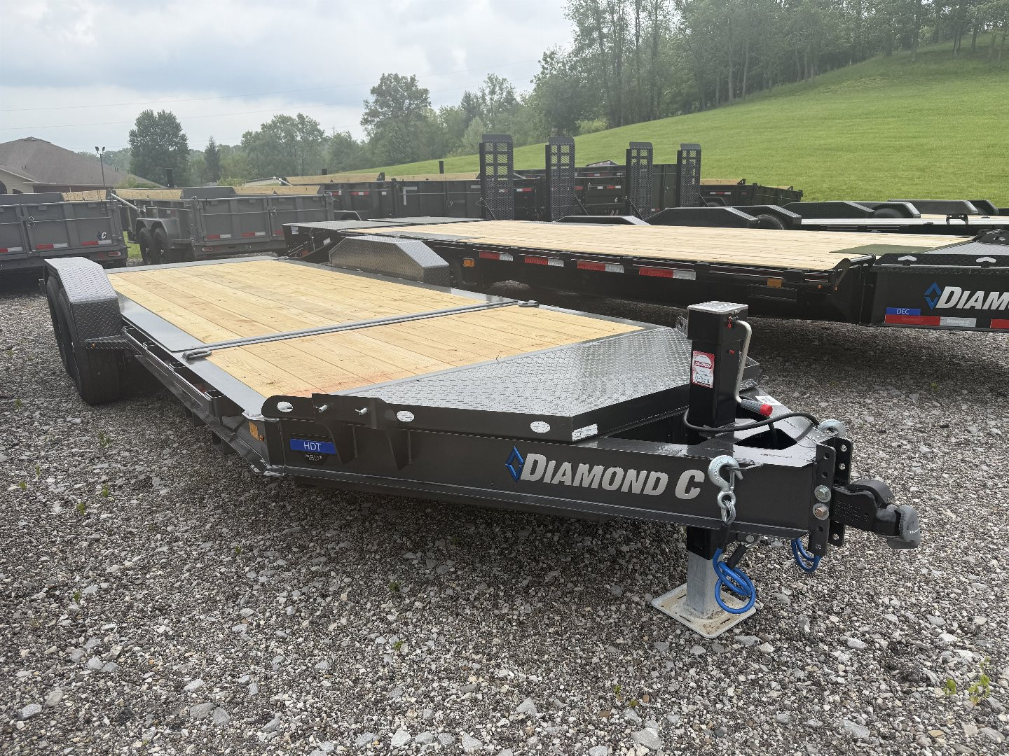 New 2025 Diamond C Trailers HDT 207 20X82 PACESETTER Equipment Trailer