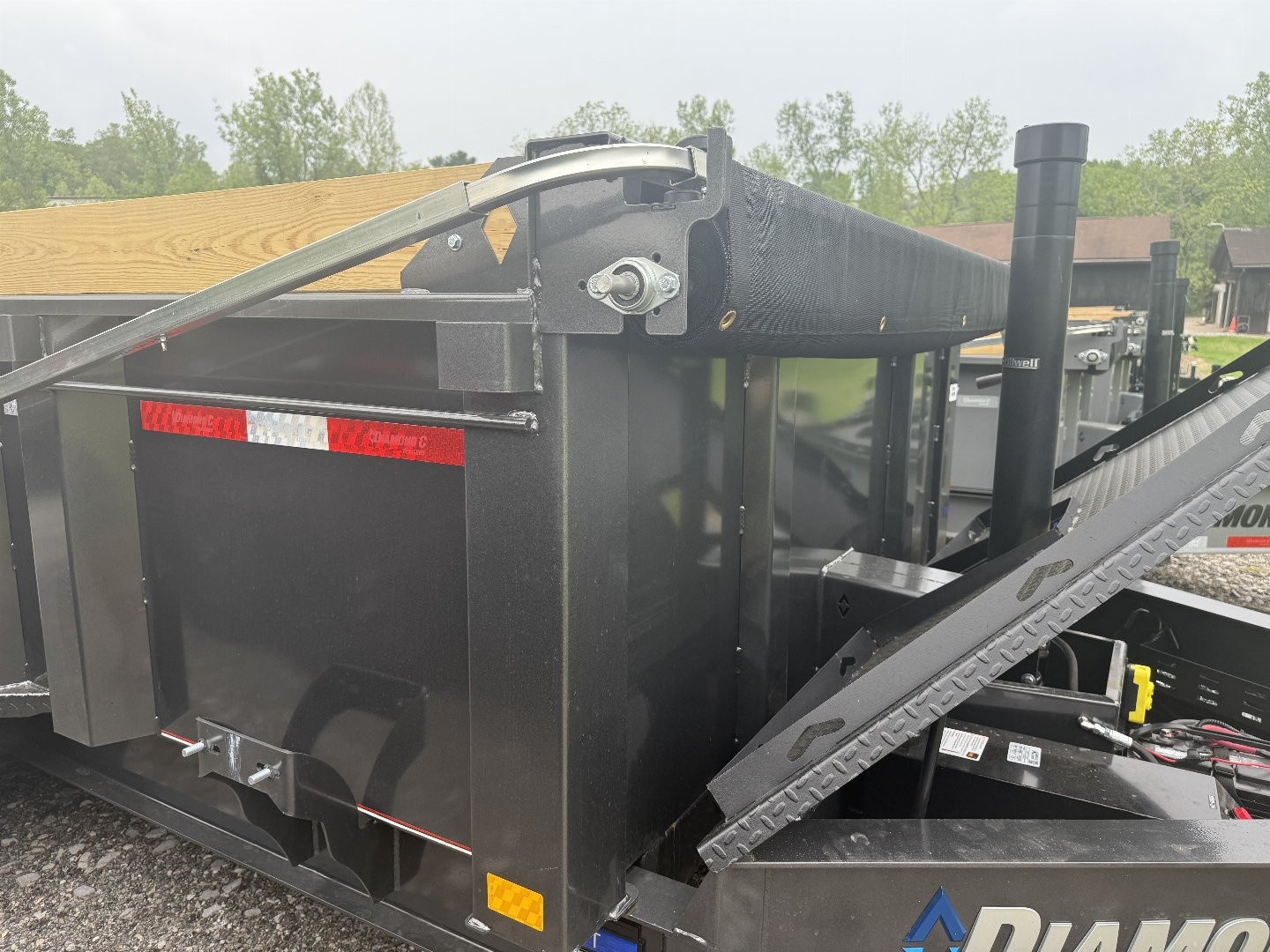 New 2025 Diamond C Trailers LPT 207 14X82 Dump Trailer