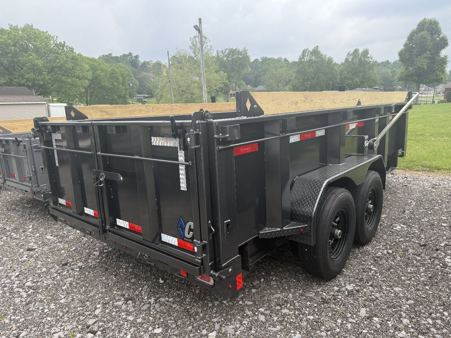 New 2025 Diamond C Trailers LPT 207 14X82 Dump Trailer