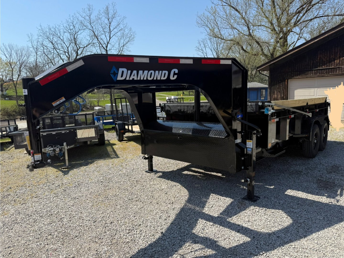 New 2025 Diamond C Trailers LPT-GN 207 14X82 Dump Trailer