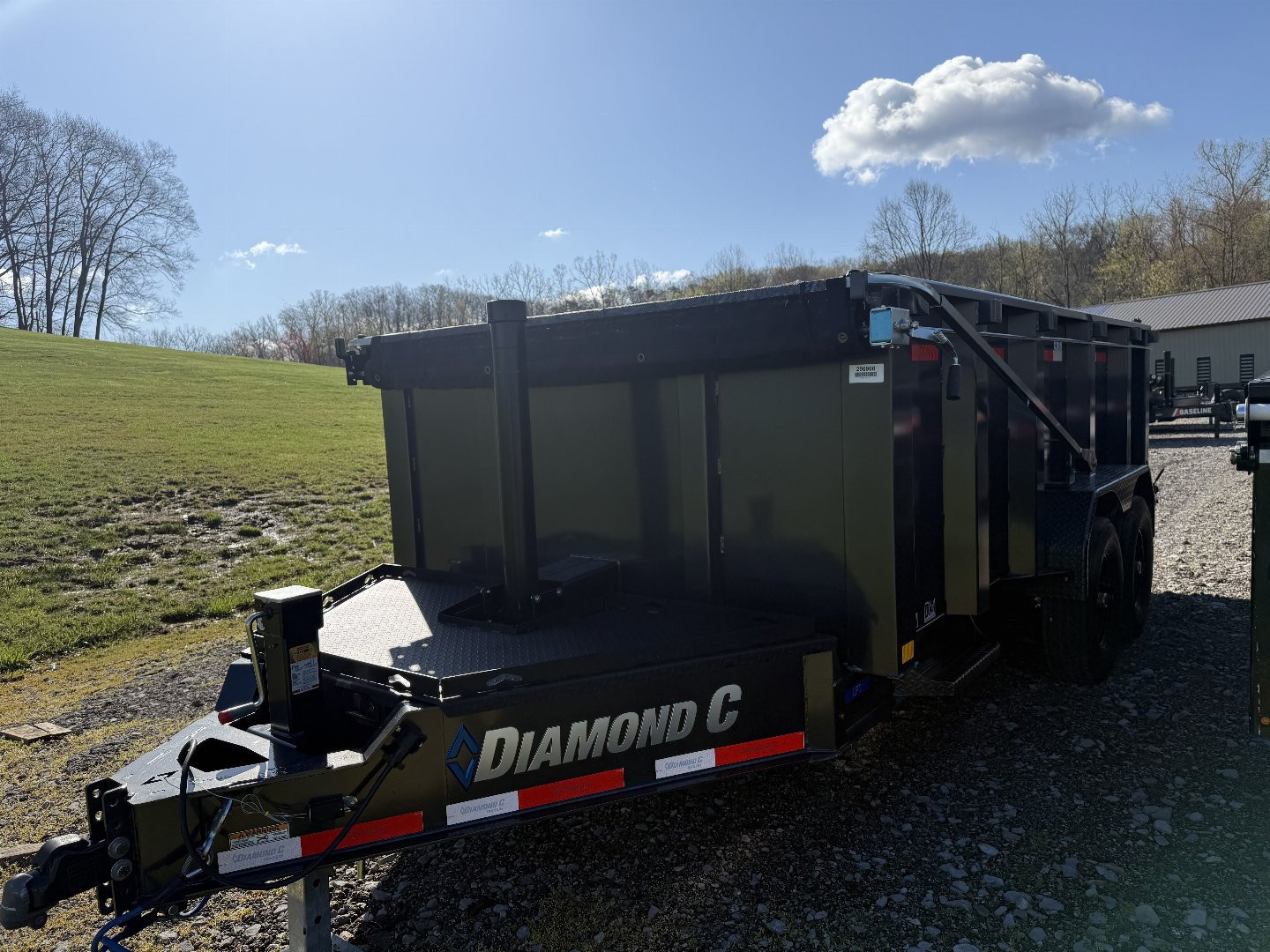 New 2025 Diamond C Trailers LPT 207 14X82 Dump Trailer