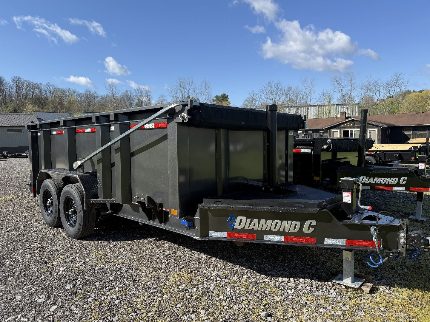 New 2025 Diamond C Trailers LPT 207 14X82 Dump Trailer