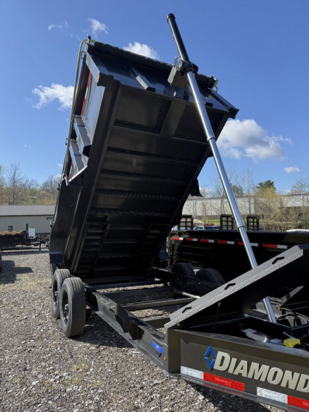 New 2025 Diamond C Trailers LPT 207 14X82 Dump Trailer