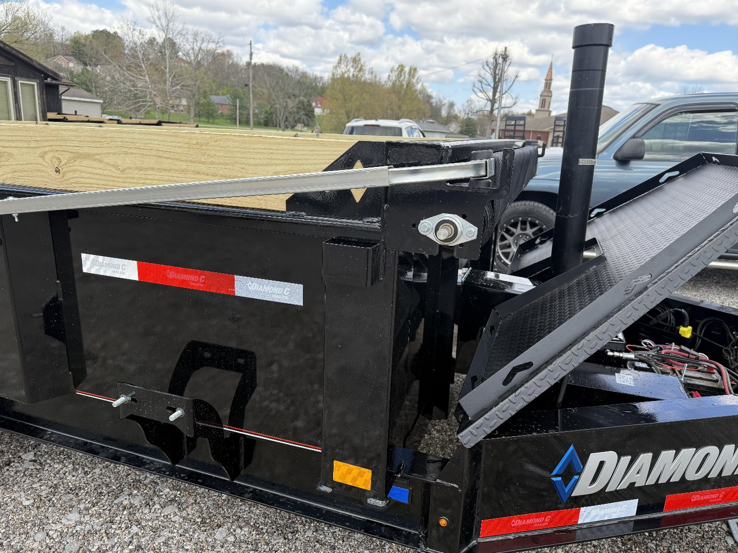 New 2025 Diamond C Trailers LPT207 14X82 Dump Trailer