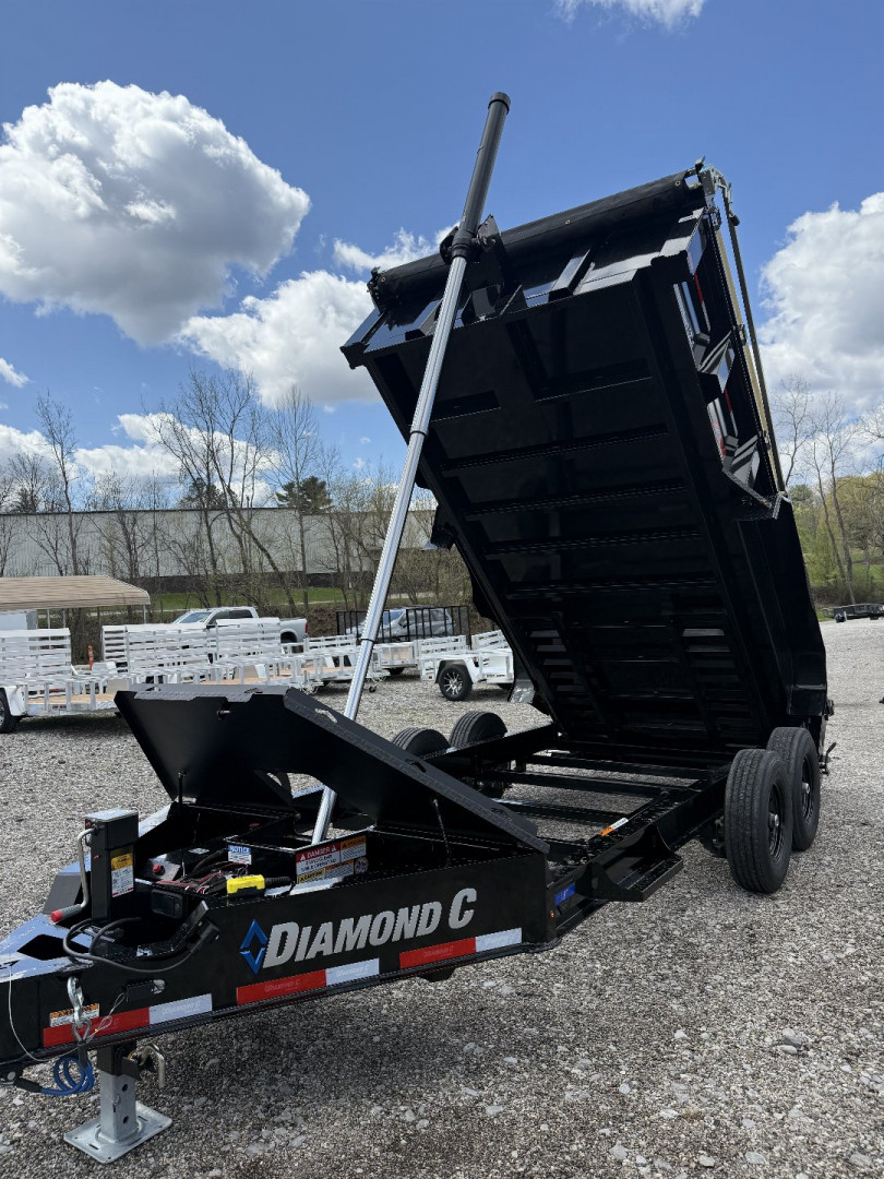 New 2025 Diamond C Trailers LPT207 14X82 Dump Trailer