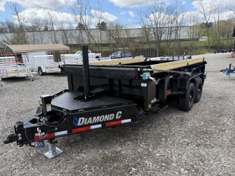 New 2025 Diamond C Trailers LPT207 14X82 Dump Trailer