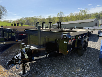 New 2025 Diamond C Trailers MDT 206 12X77 Dump Trailer