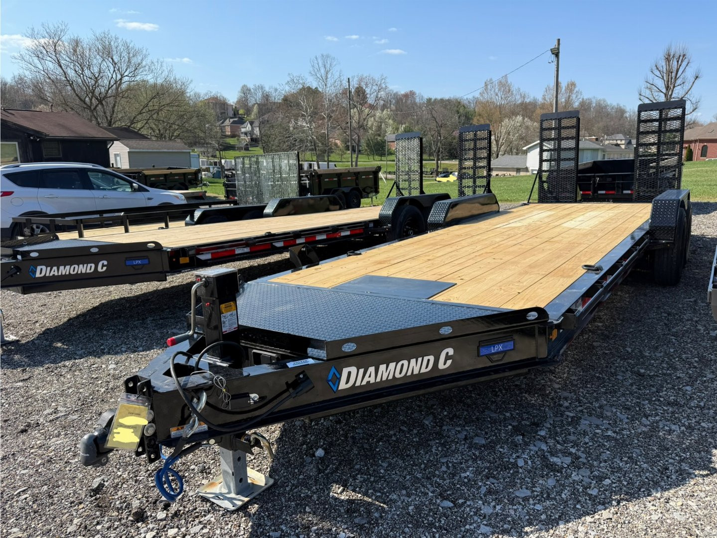 New 2025 Diamond C Trailers LPX207 22X82 Equipment Trailer