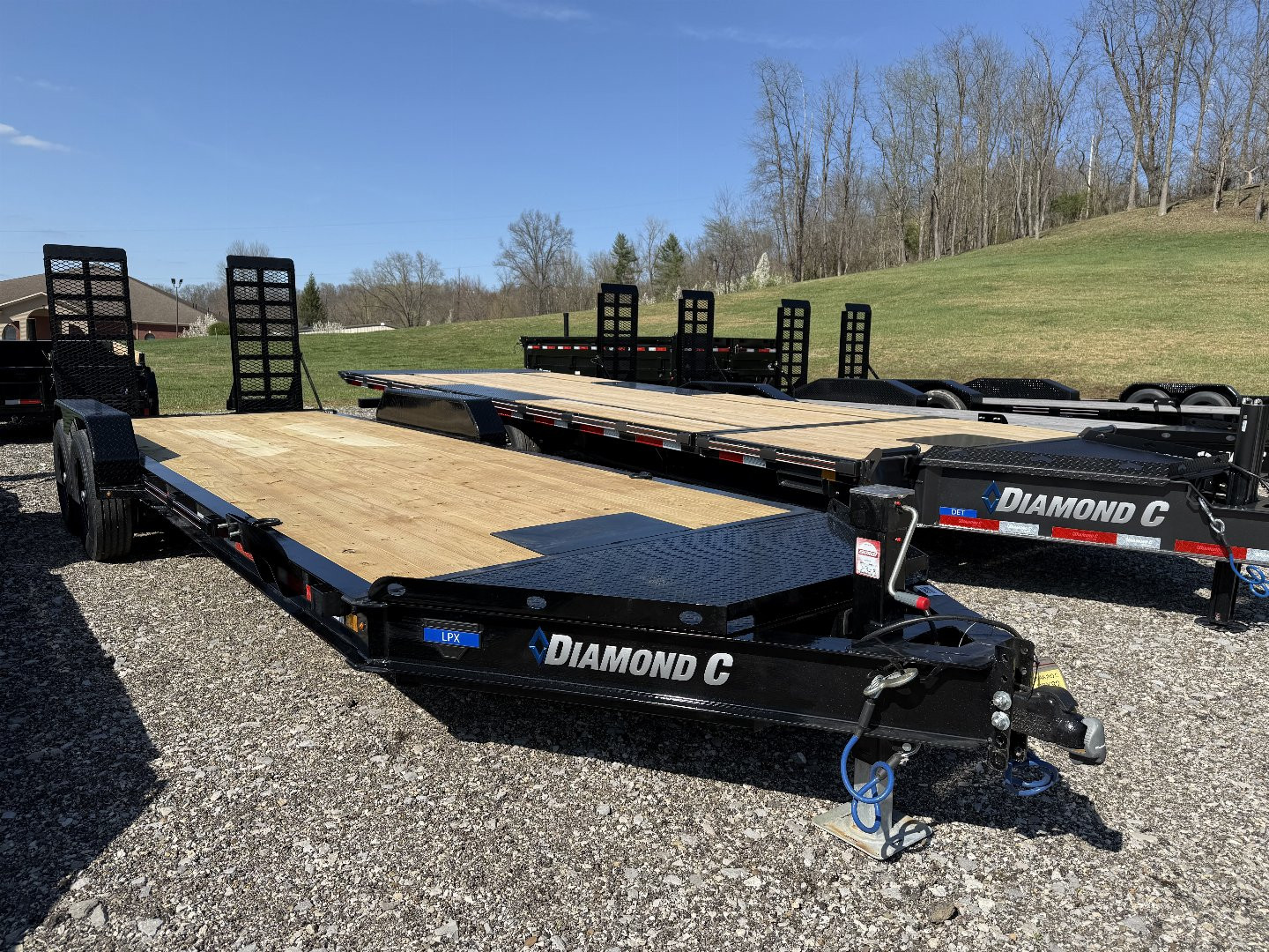 New 2025 Diamond C Trailers LPX207 22X82 Equipment Trailer