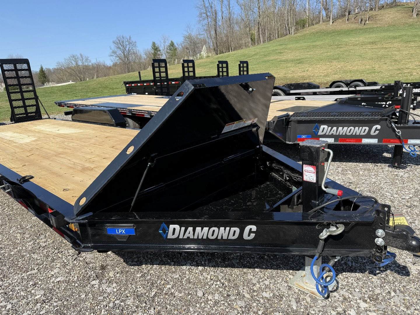 New 2025 Diamond C Trailers LPX207 22X82 Equipment Trailer