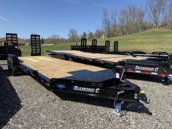 New 2025 Diamond C Trailers LPX207 22X82 Equipment Trailer