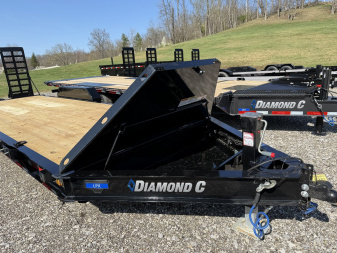 New 2025 Diamond C Trailers LPX207 22X82 Equipment Trailer