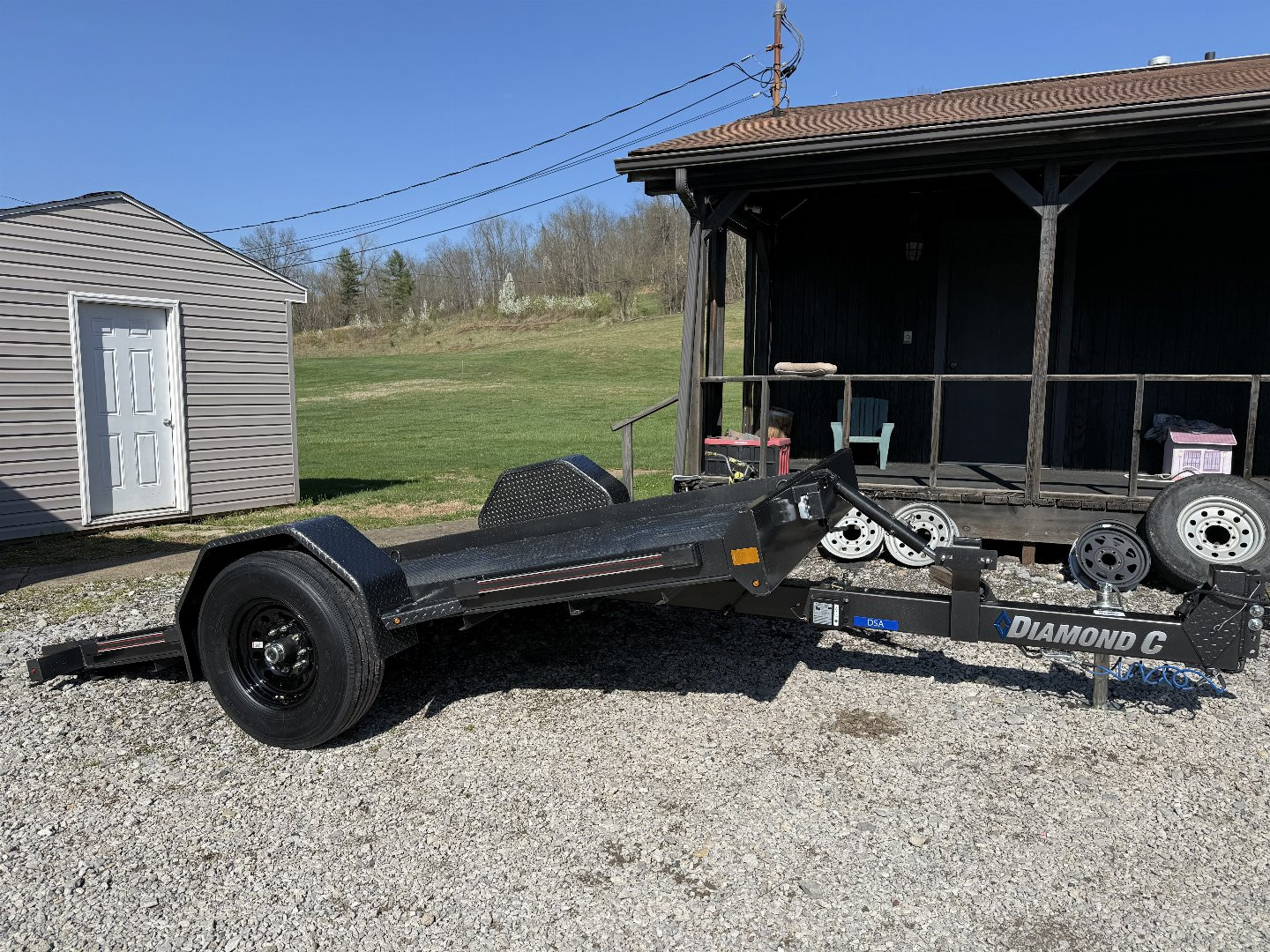 New 2025 Diamond C Trailers DSA107 12X77 Equipment Trailer