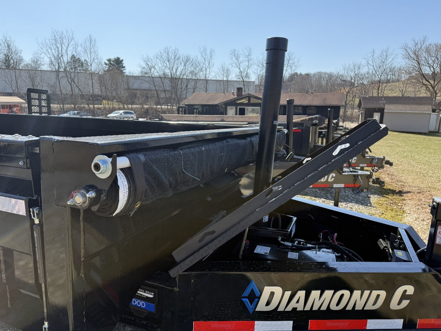 New 2025 Diamond C Trailers DOD 207 16X96 Dump Trailer