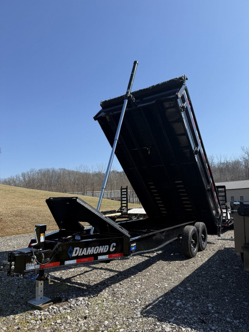 New 2025 Diamond C Trailers DOD 207 16X96 Dump Trailer
