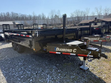 New 2025 Diamond C Trailers DOD 207 16X96 Dump Trailer