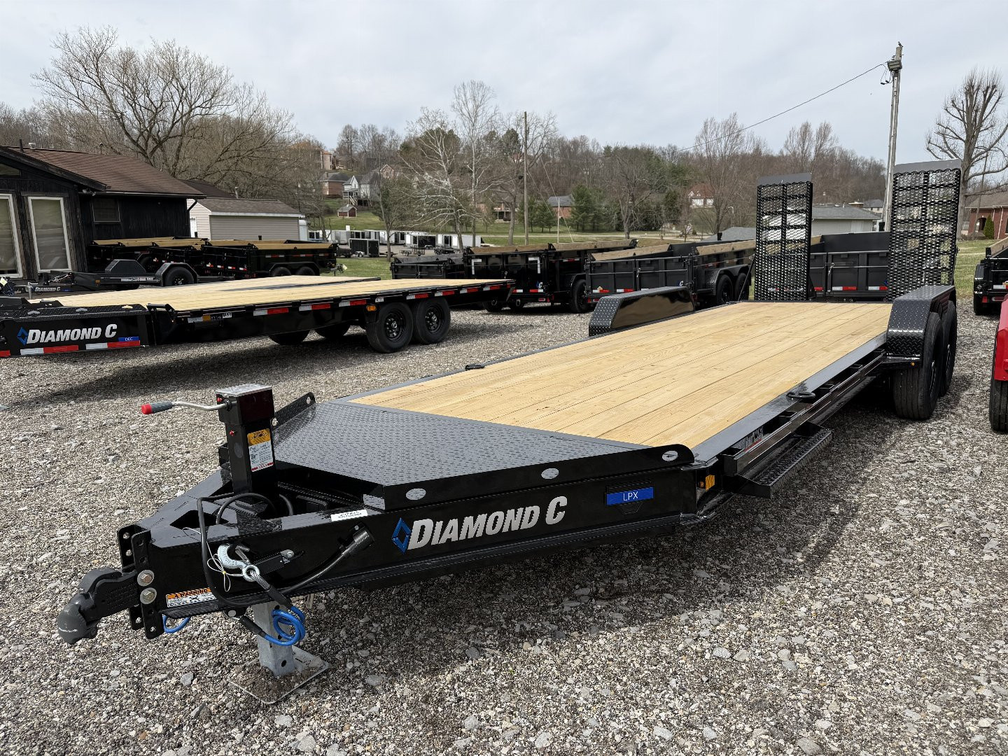 New 2025 Diamond C Trailers LPX 207 22X82 Equipment Trailer