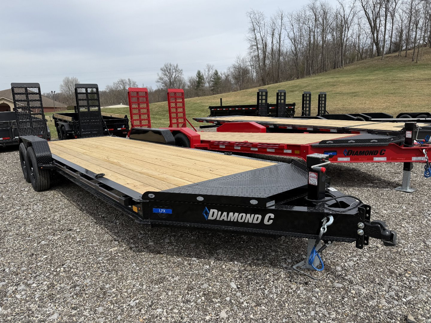 New 2025 Diamond C Trailers LPX 207 22X82 Equipment Trailer