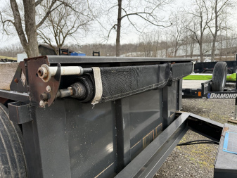 Used 2019 Diamond C Trailers LPD 207 14X82 *For rent* Dump Trailer